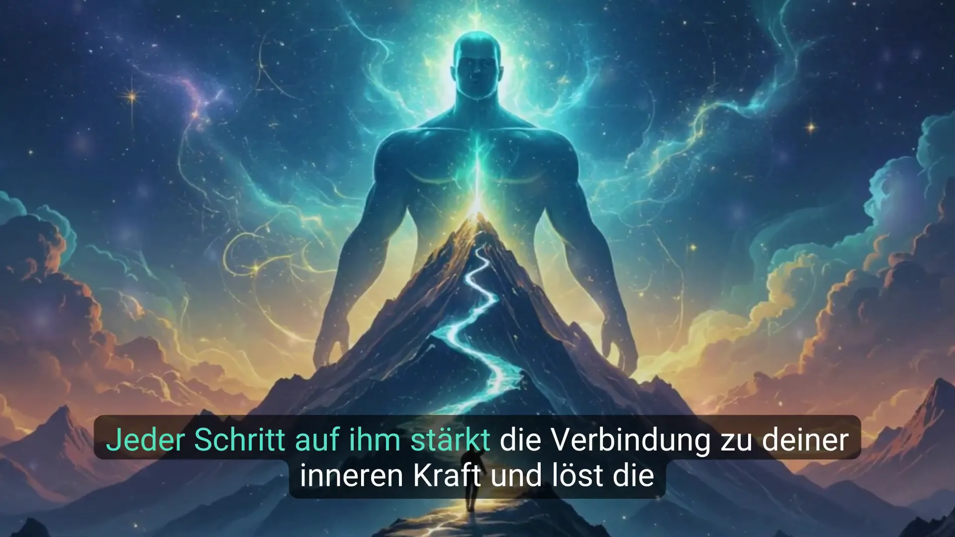 Aufstieg auf den Berg des Selbstglaubens