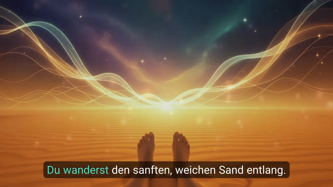 Nur 1 Mal hören✨ Glück, Wunder & Fülle finden dich im Schlaf – Tempel des Gelingens